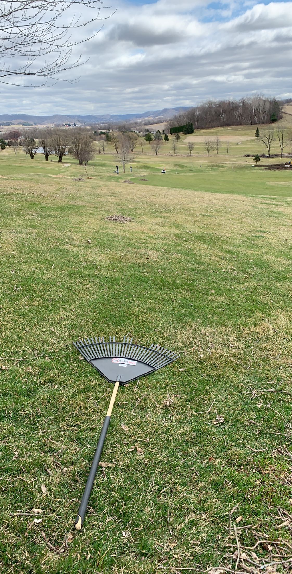 Picture of golf course work